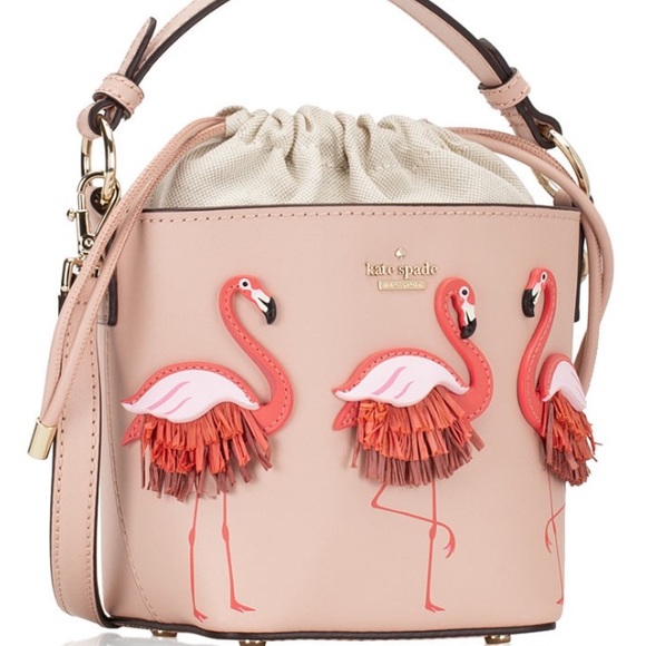 Kate spade flamingo warm vellum by the pool bucket - Picture 4 of 6